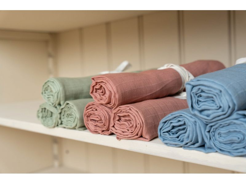 Plena zavinovací 120x120 cm Pure Denim Blue