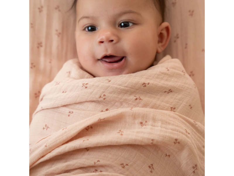 Plena zavinovací 120x120 cm s potiskem Pure Blossom