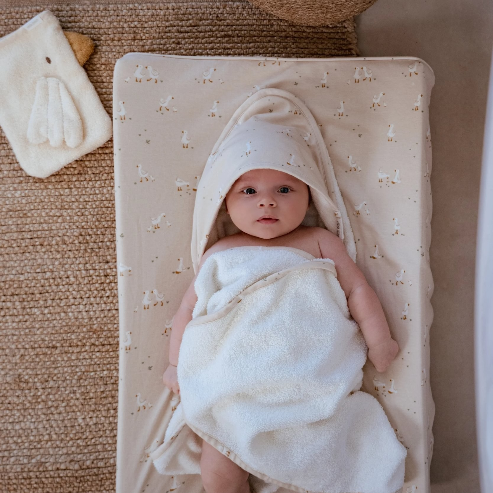 Dárková sada s osuškou Husa Newborn Naturals