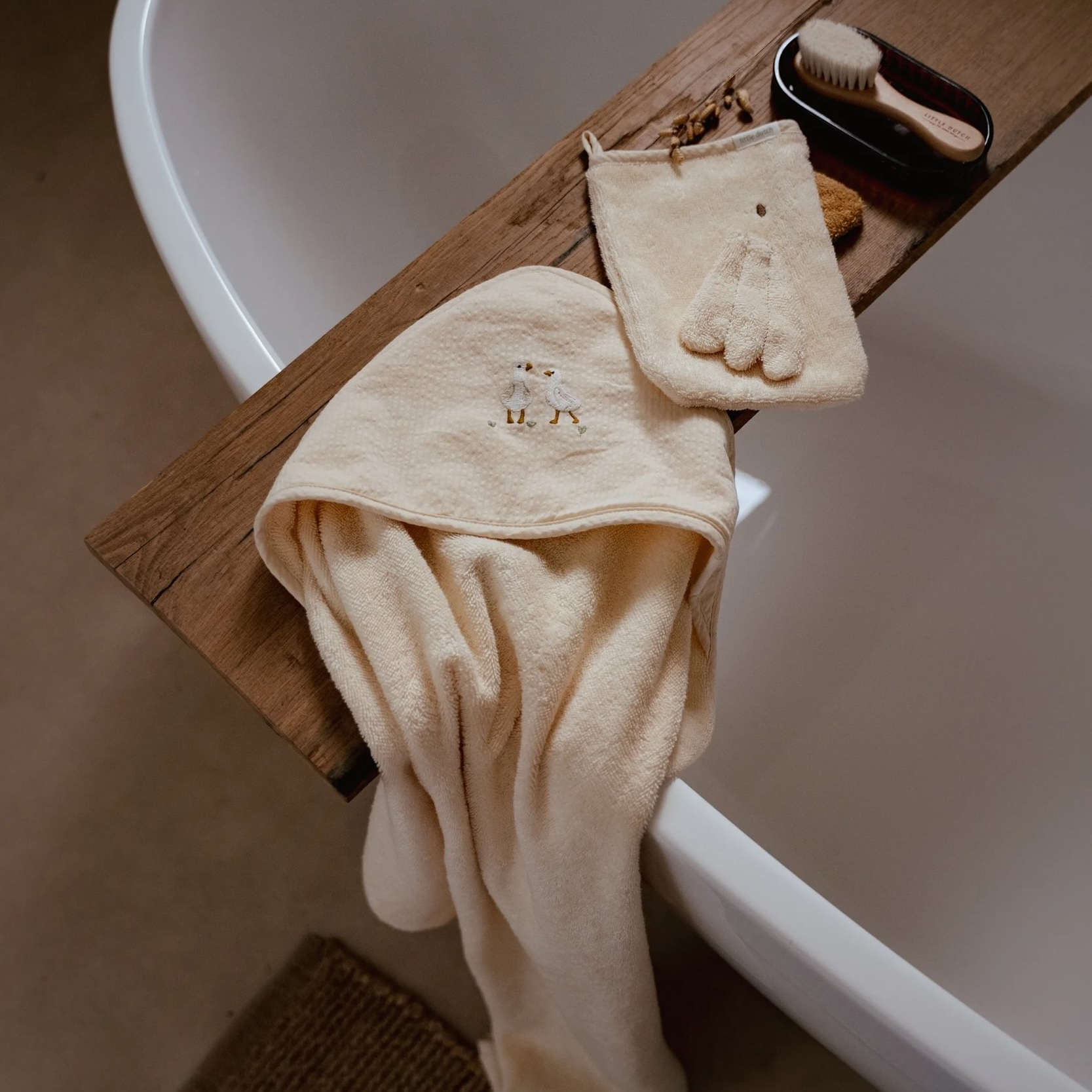 Dárková sada s osuškou Husa Newborn Naturals