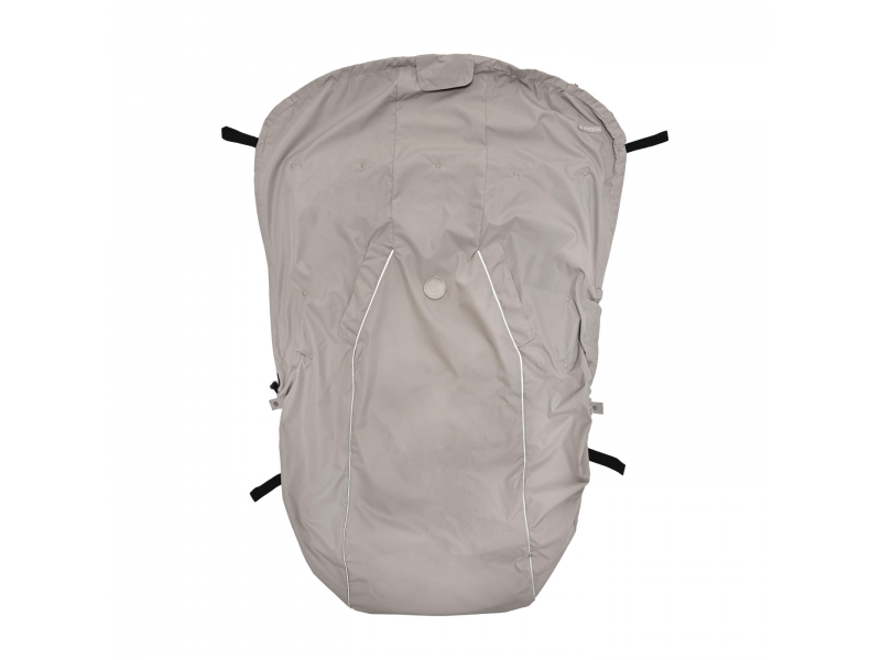 Nánožník na kočárek zateplený Black