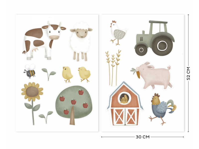 Samolepky na zeď Farma