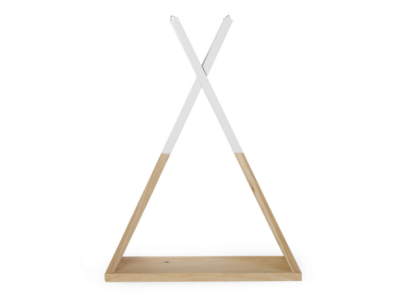 Police na stěnu Tipi Natural White