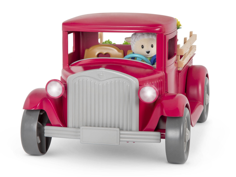 Farmářský pick-up se stánkem