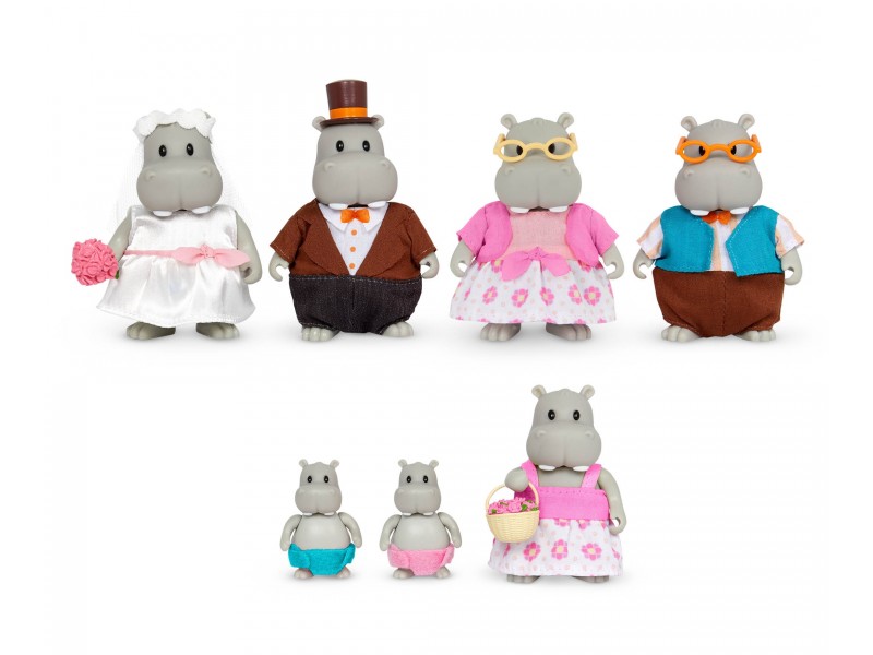 Rodina hrochů svatební Pitterpotemus