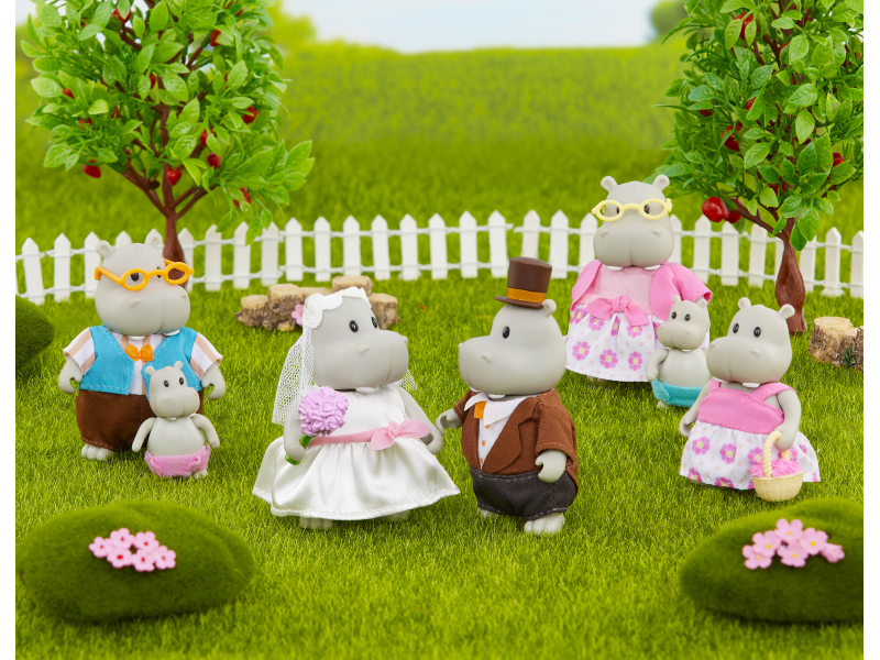 Rodina hrochů svatební Pitterpotemus