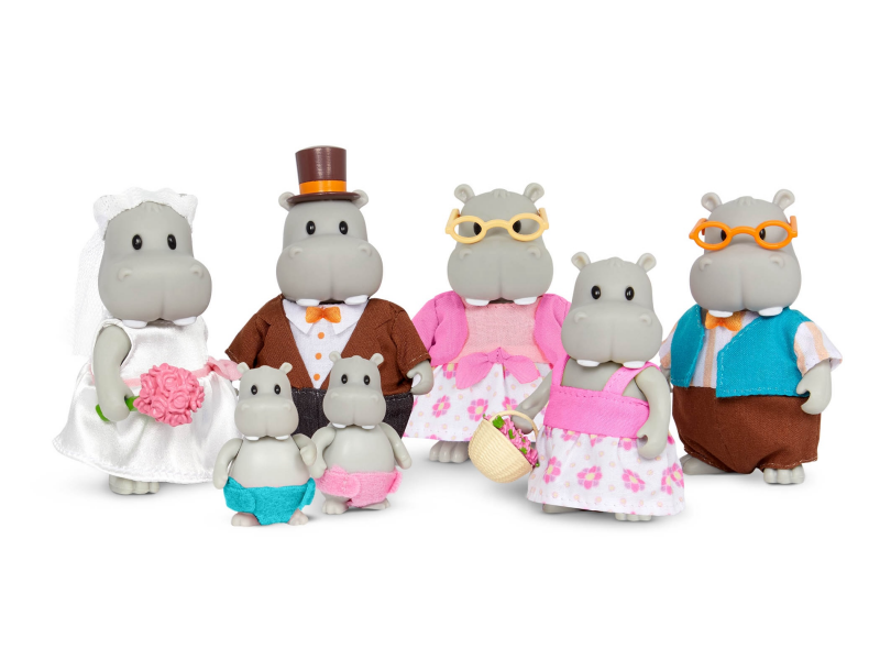 Rodina hrochů svatební Pitterpotemus