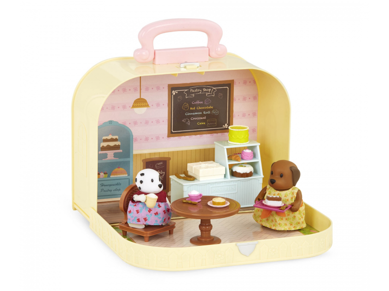 Sada v kufříku s postavičkami Cukrárna