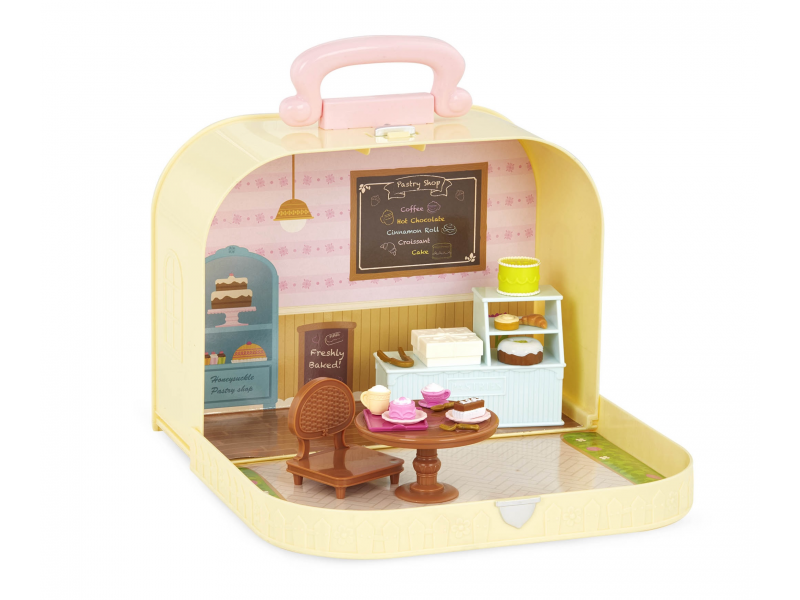 Sada v kufříku s postavičkami Cukrárna