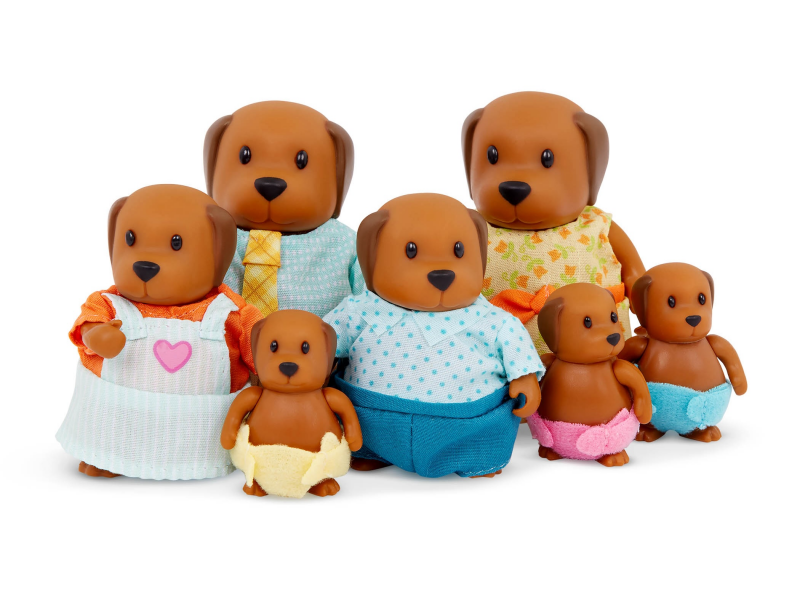 Rodina pejsků velká Wagadoodle