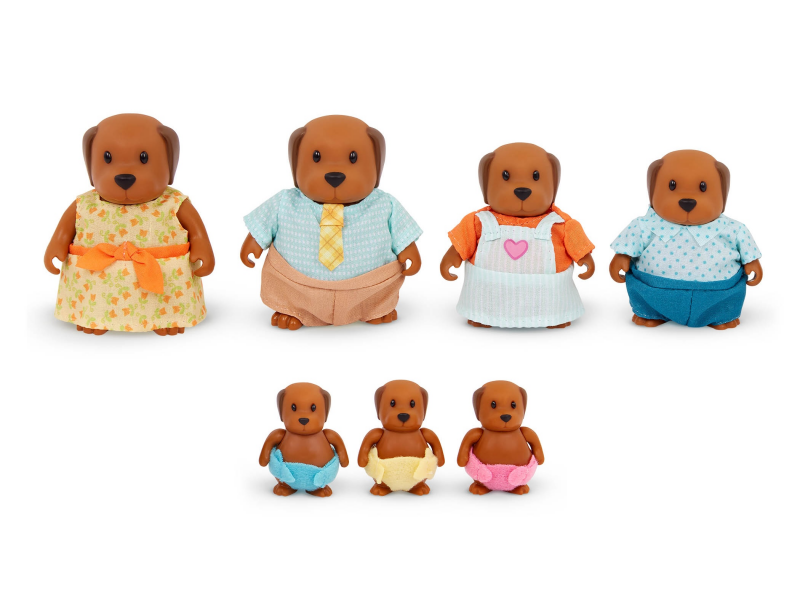 Rodina pejsků velká Wagadoodle