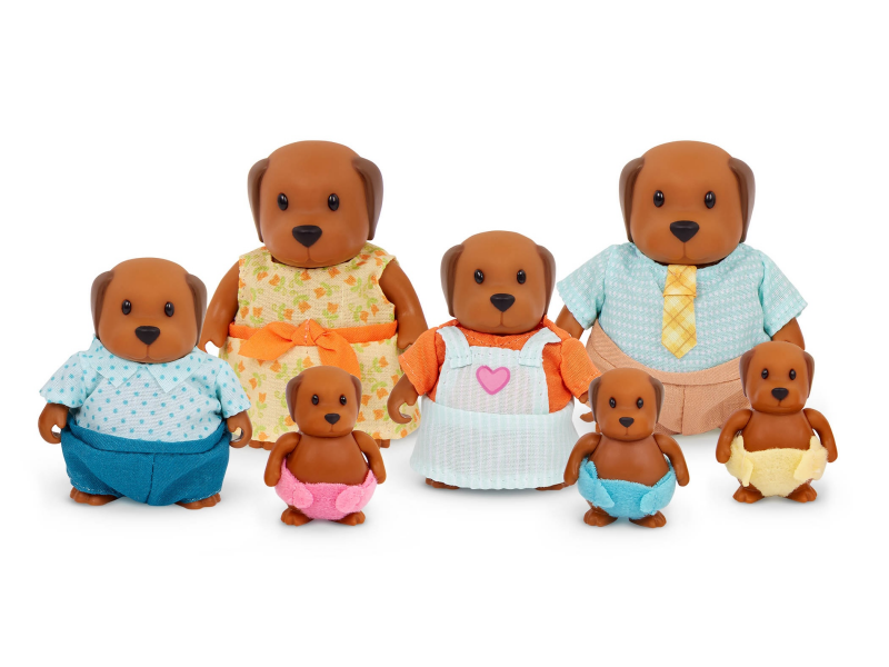 Rodina pejsků velká Wagadoodle