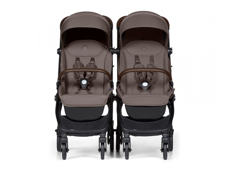 Connect Mini 2x kočárek s madlem Taupe