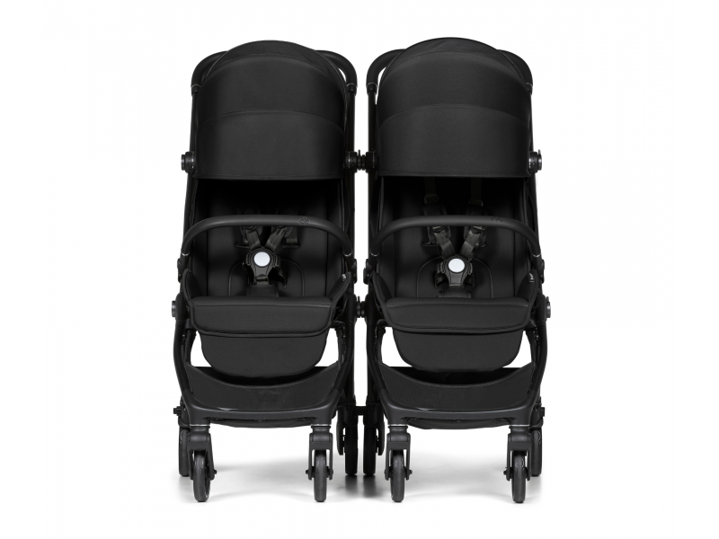 Connect Mini 2x kočárek s madlem Black