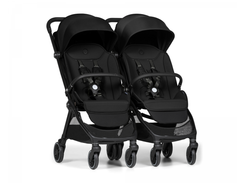 Connect Mini 2x kočárek s madlem Black