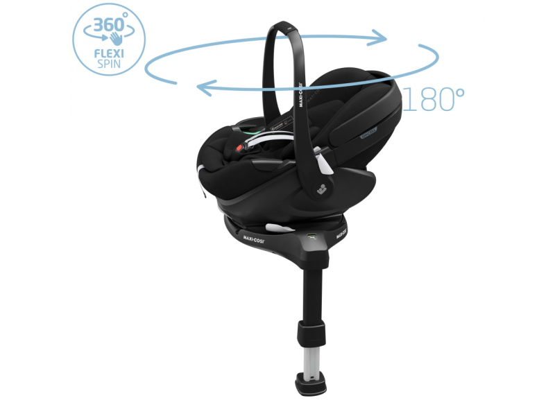 Pebble 360 Pro 2 autosedačka Twillic Black + základna FamilyFix 360 Pro