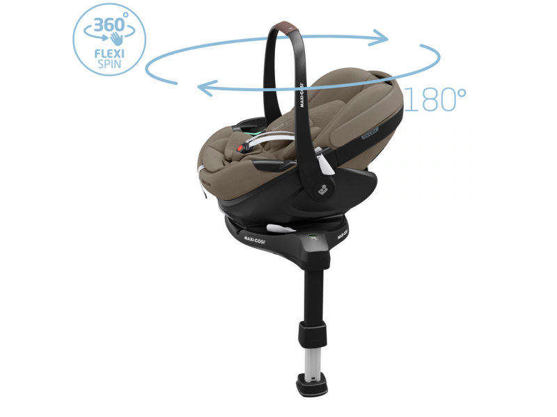 Pebble 360 Pro 2 autosedačka Twillic Truffle + základna FamilyFix 360 Pro