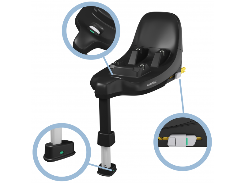 Pebble S autosedačka Tonal Black + základna FamilyFix S