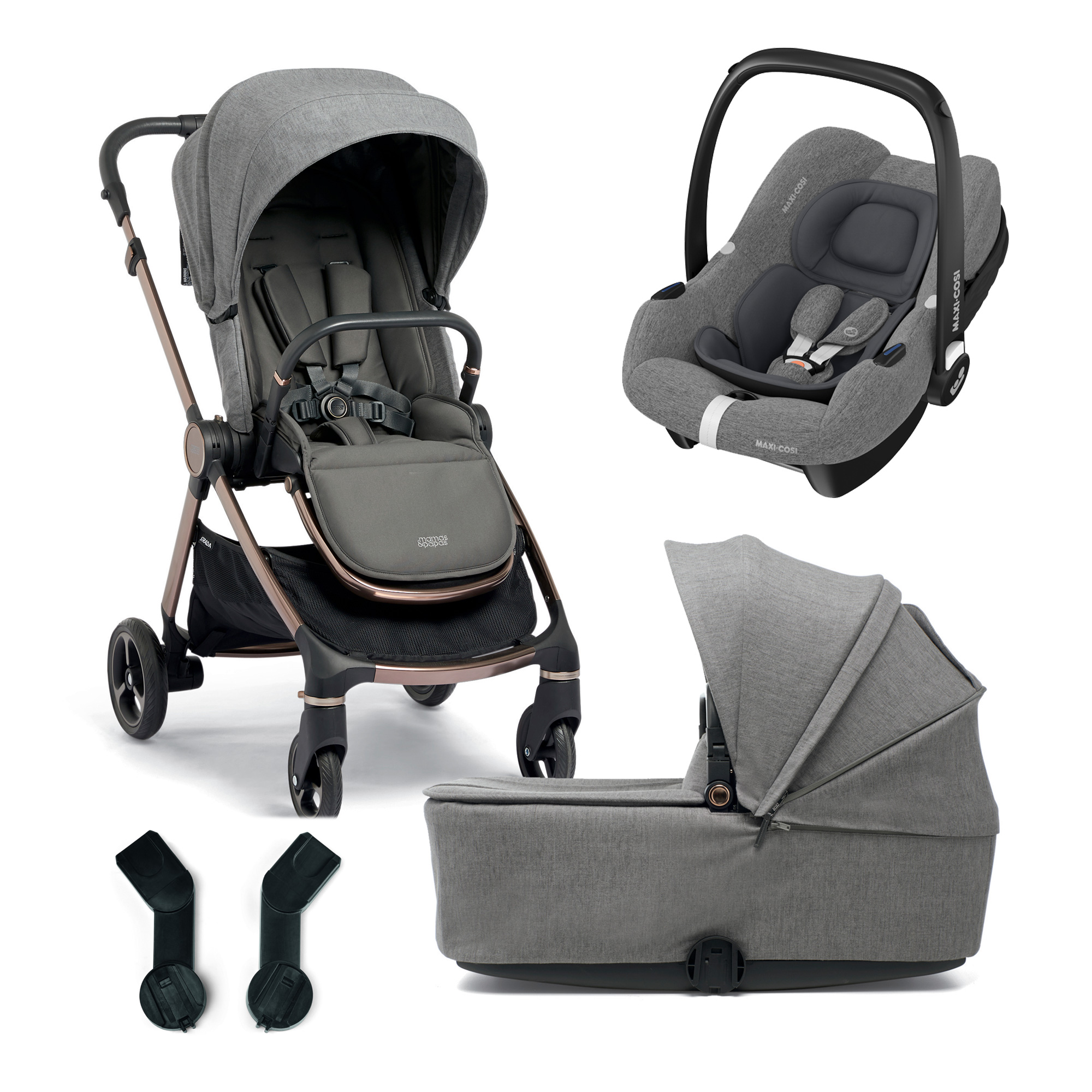 Strada kočárek 2v1 Luxe + autosedačka CabrioFix