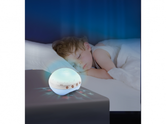 Hudební kolotoč s projekcí 3v1 modrý 5