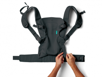 Nosítko Flip 4v1 Light & Airy Convertible Dark Grey 10
