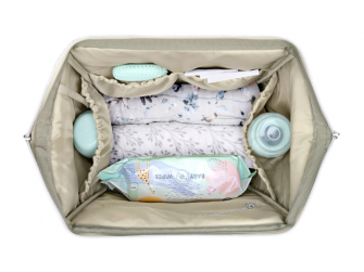 Přebalovací batoh Siena Luxe Secret Garden Beige 9