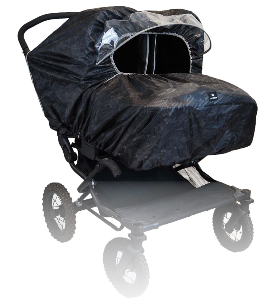 Pláštěnka na kočárek pro dvojčata Camo
