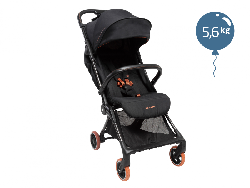 Oslo Carbon kočárek Essential Black