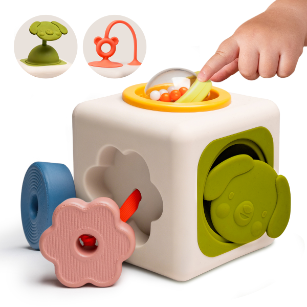 Kostka s aktivitami Peek & Play