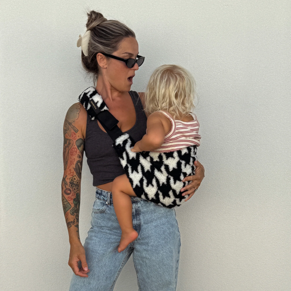Dětské nosítko Houndstooth Teddy