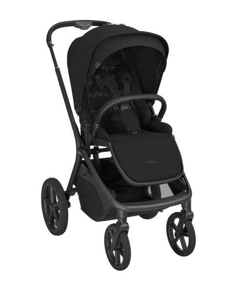Kočárek 2v1 Goya Platinum Black