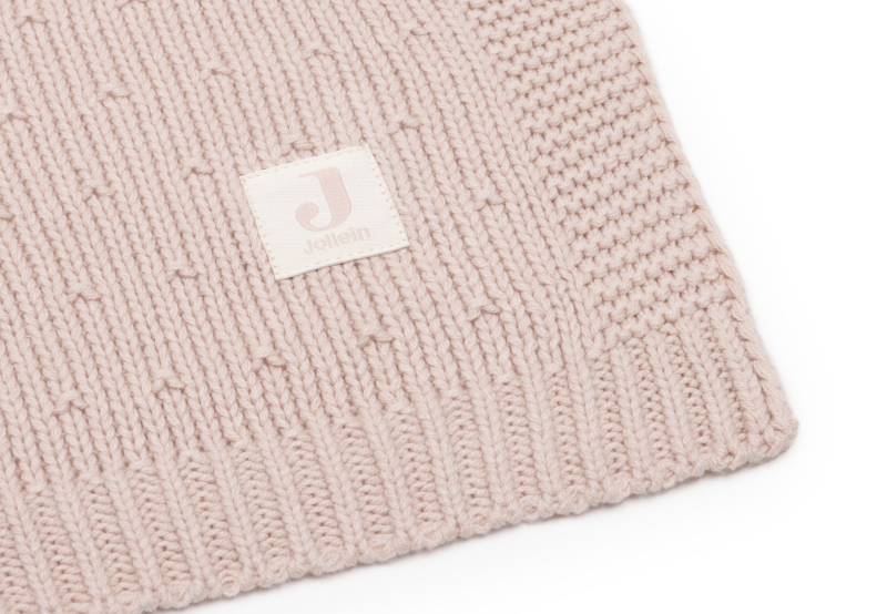 Deka 75x100cm Sprinkle Knit Silk Rose