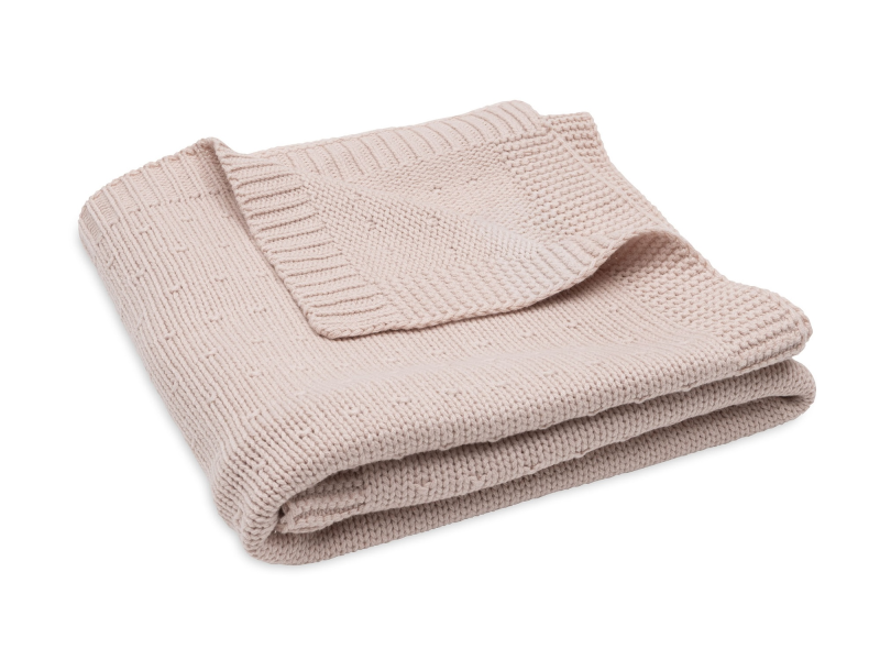 Deka 75x100cm Sprinkle Knit Silk Rose