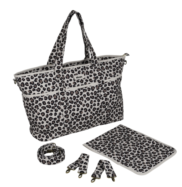 Přebalovací taška Madrid XXL Leopard Clay