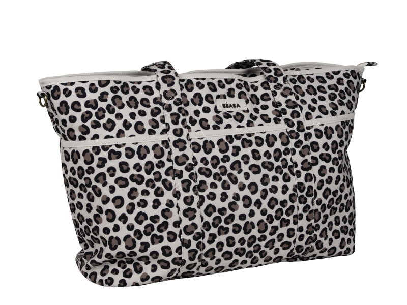 Přebalovací taška Madrid XXL Leopard Clay
