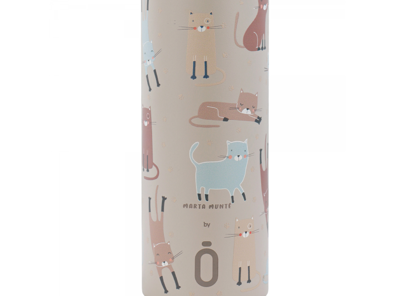 Termoláhev 600 ml Cats Taupe