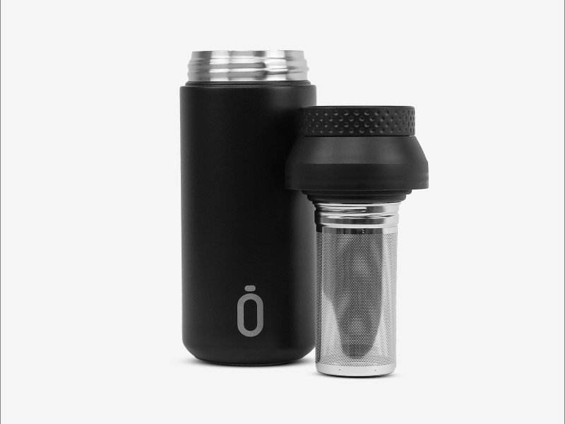 Termohrnek Mii 350 ml Black