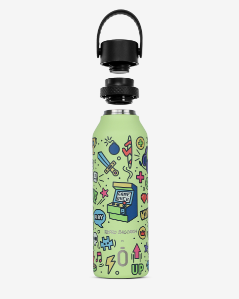 Termoláhev Mii 600 ml Retro Gamer Sharp Green