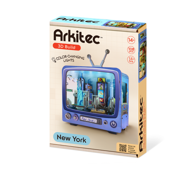 Stavebnice 3D s LED osvícením New York
