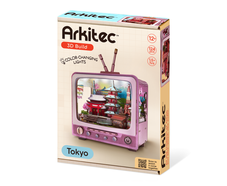 Stavebnice 3D s LED osvícením Tokio