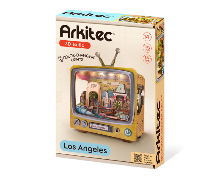 Stavebnice 3D s LED osvícením Los Angeles