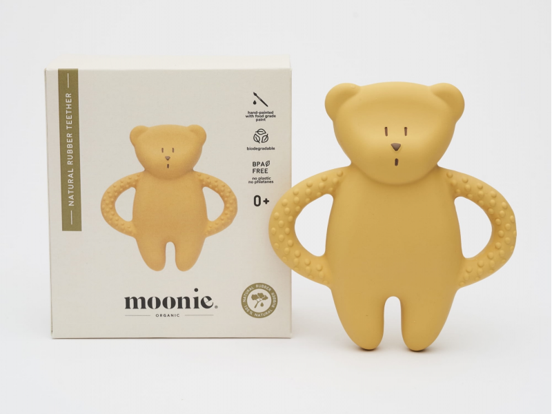 Kousátko přírodní kaučuk medvídek Honey