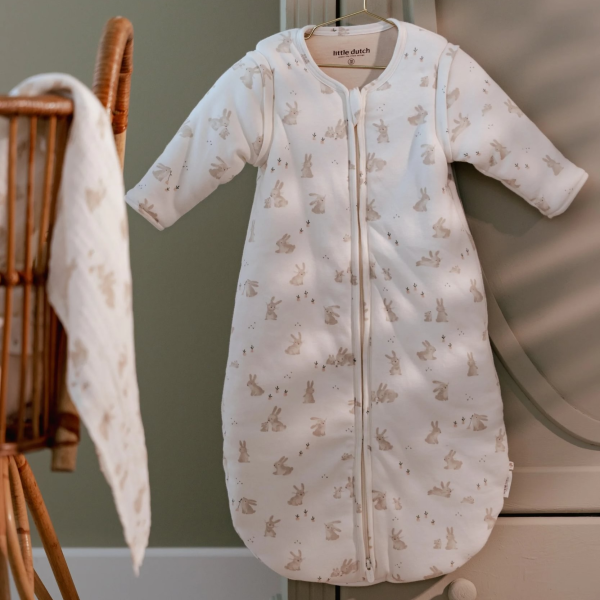 Spací pytel s oddělitelnými rukávy 90 cm Baby Bunny