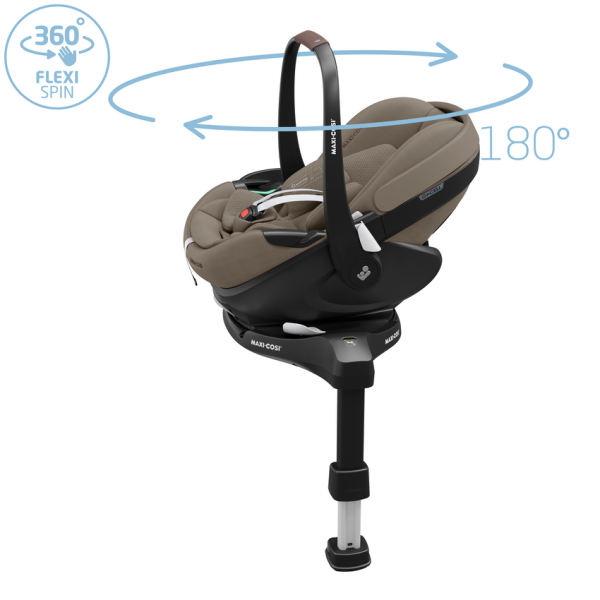 Pebble 360 Pro 2 autosedačka Twillic Truffle + základna FamilyFix 360 Pro