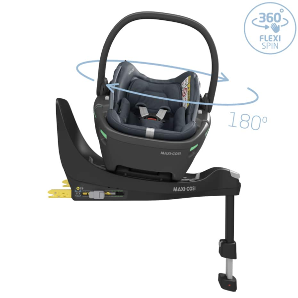 Coral 360 autosedačka Essential Graphite + základna FamilyFix 360 Pro