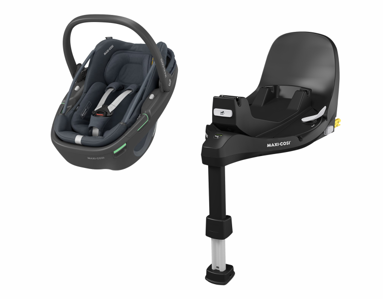 Coral 360 autosedačka Essential Graphite + základna FamilyFix 360 Pro